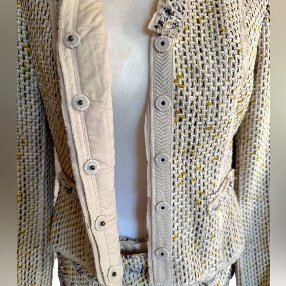Vintage WWorth 2pc Tweed Jacket & Skirt Set - Picture 7 of 14
